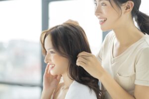 ヘアカラー剤によるアレルギー性接触皮膚炎