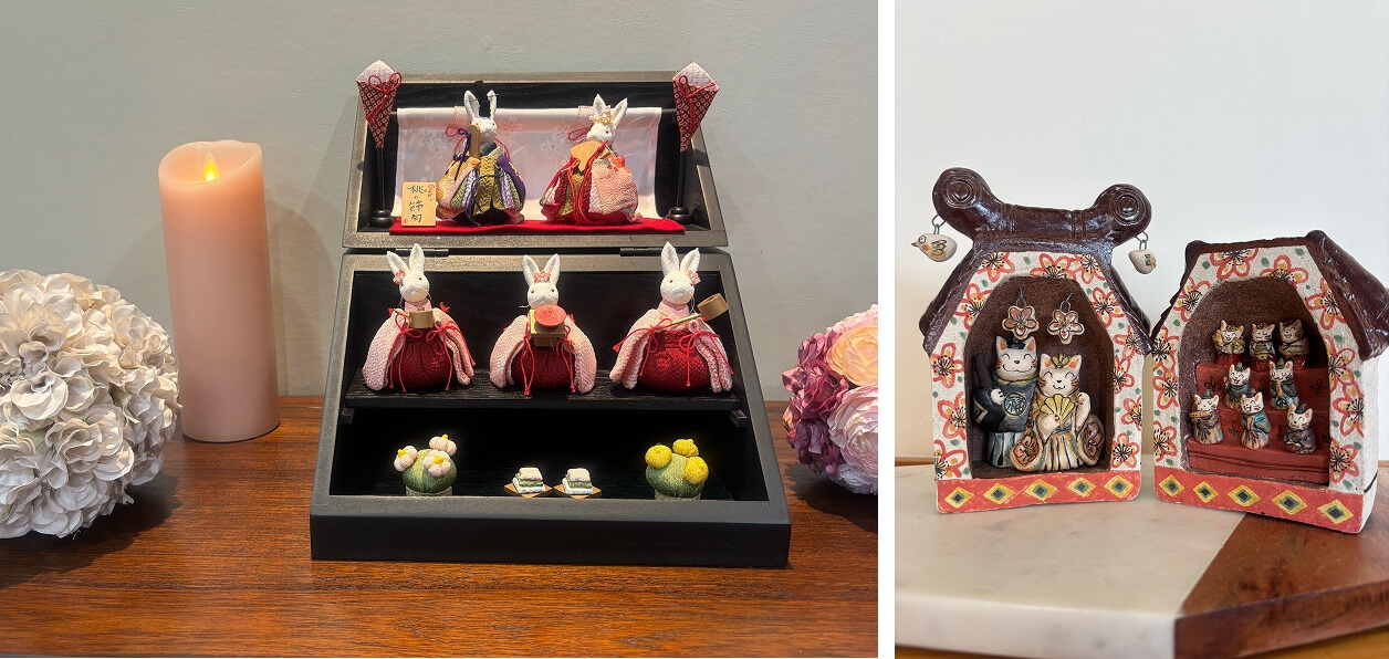 クリニックは桃色に包まれ春の訪れを感じます